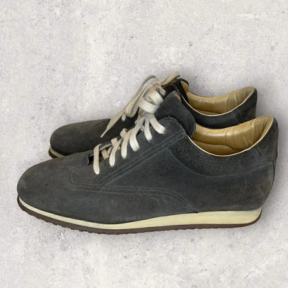 Santoni club suede