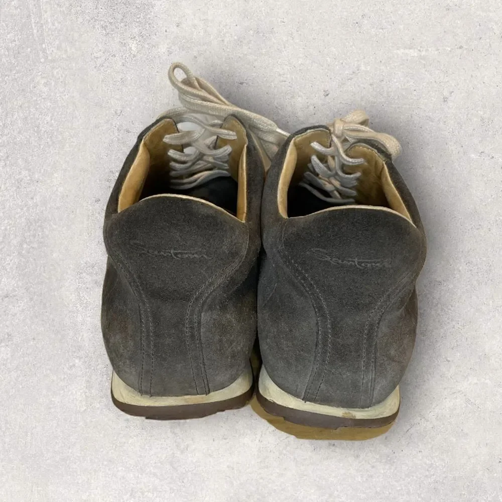 Santoni club suede