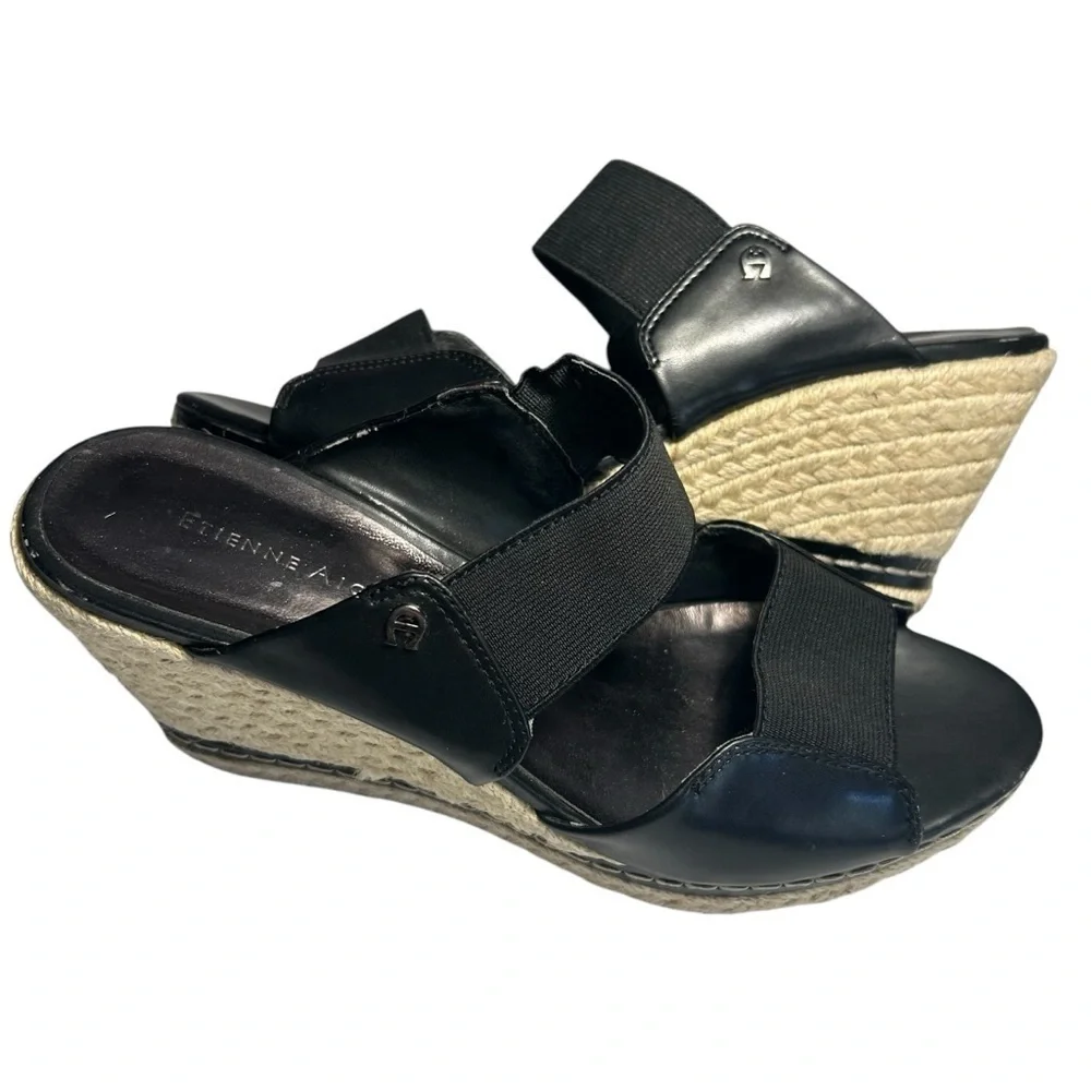 ETIENNE AIGNER Kellogg Wedge Espadrilles