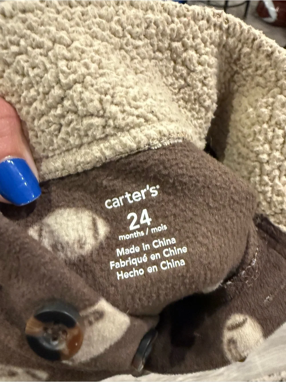 Carters brown one