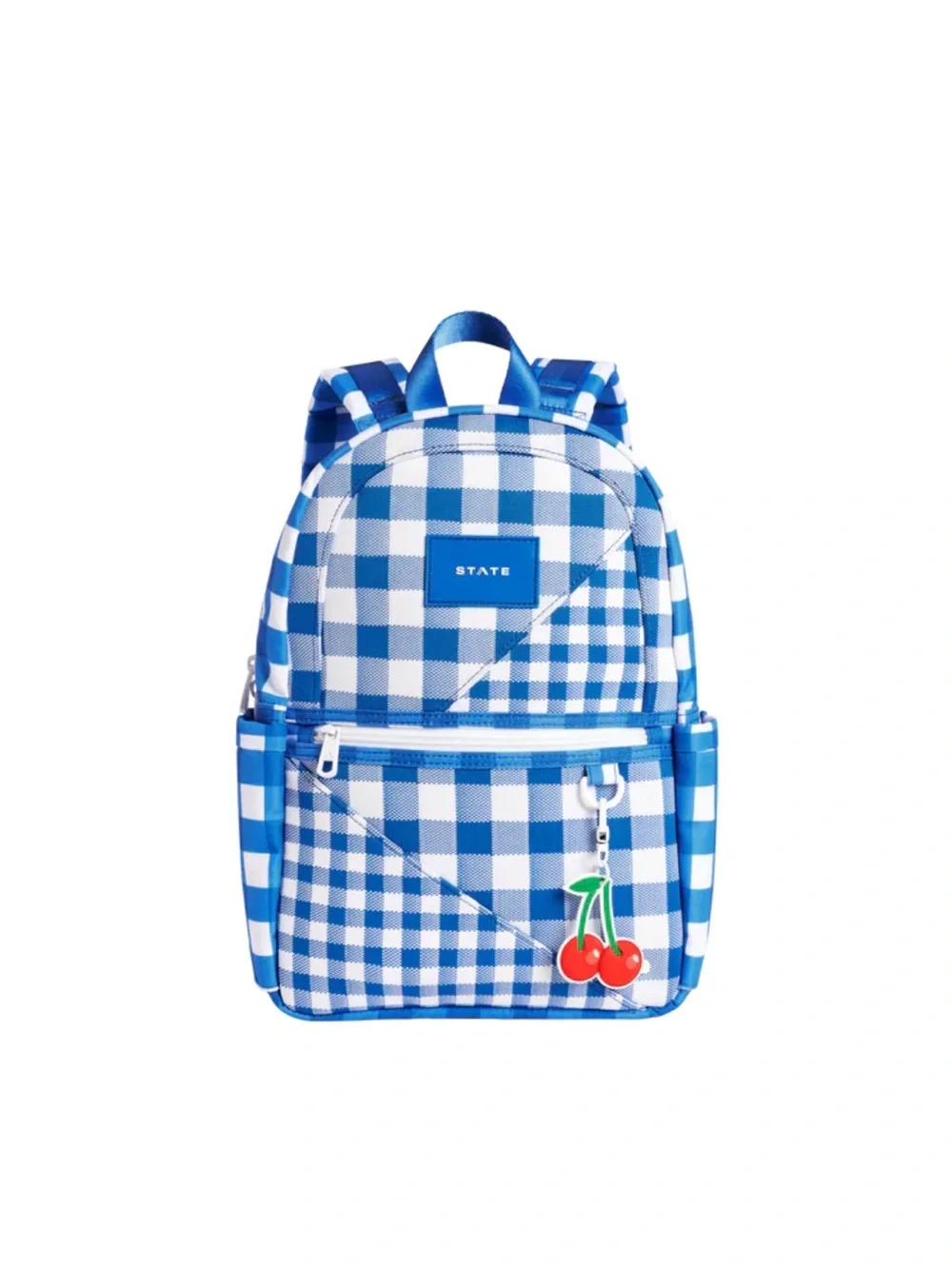 STATE Kane Mini/Travel Backpack - Blue Gingham