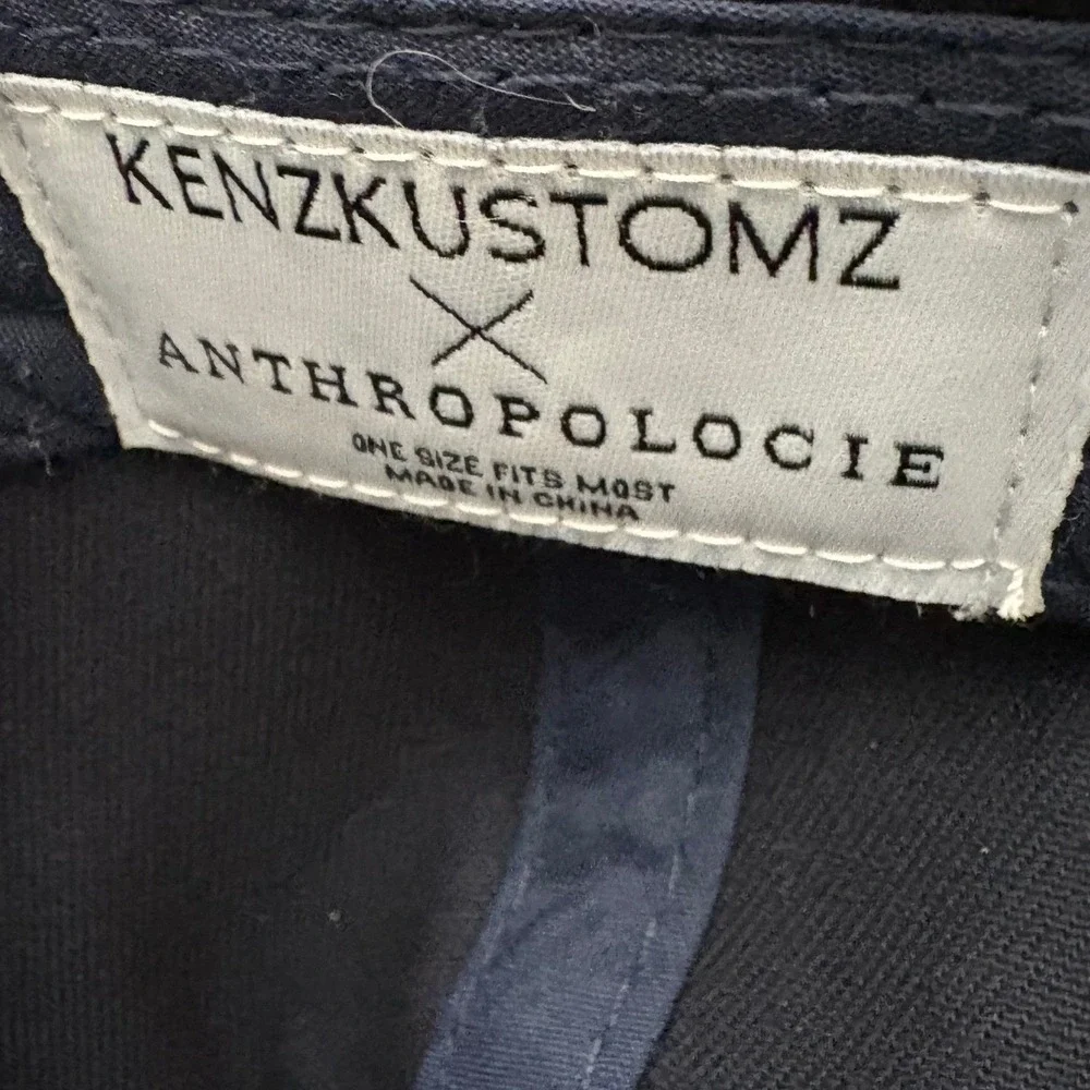 Anthropologie embroidered baseball