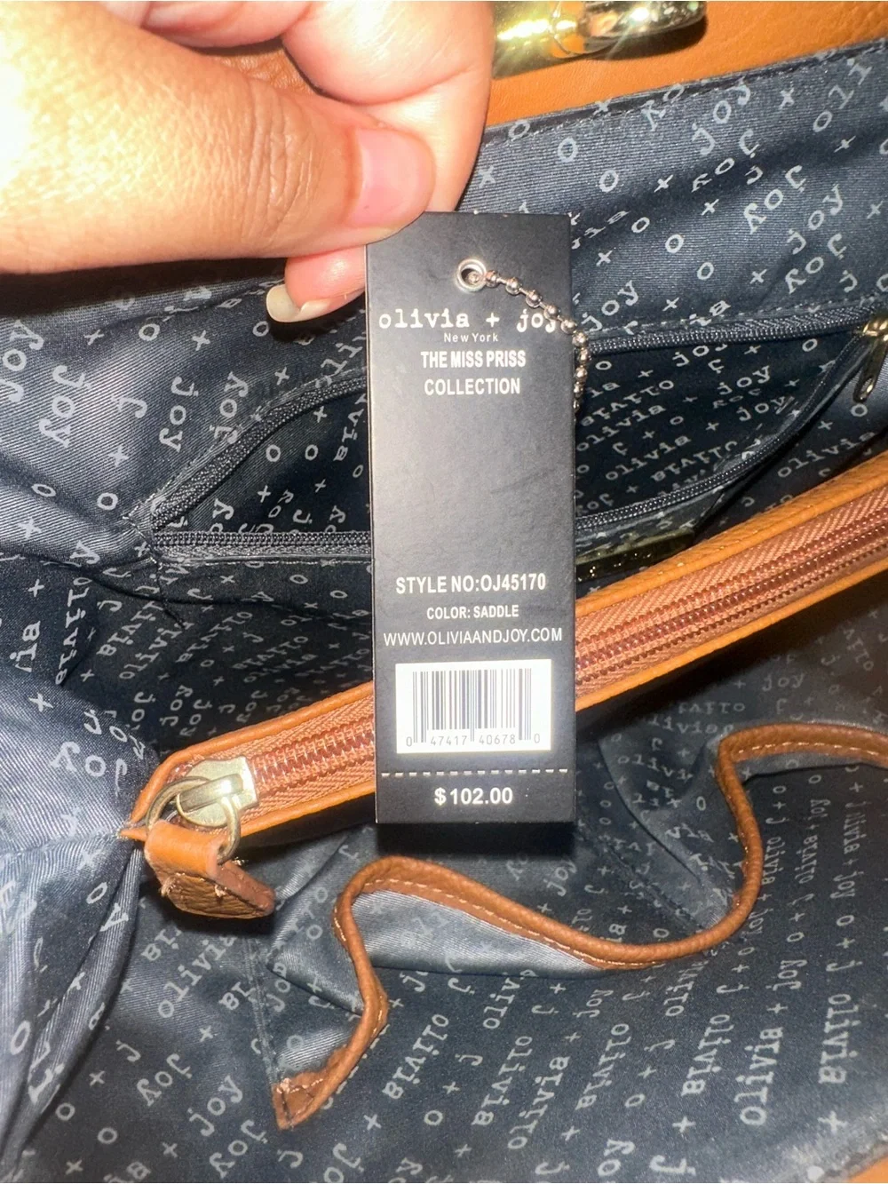 Olivia + Joy Handbag/Crossbody Bag
