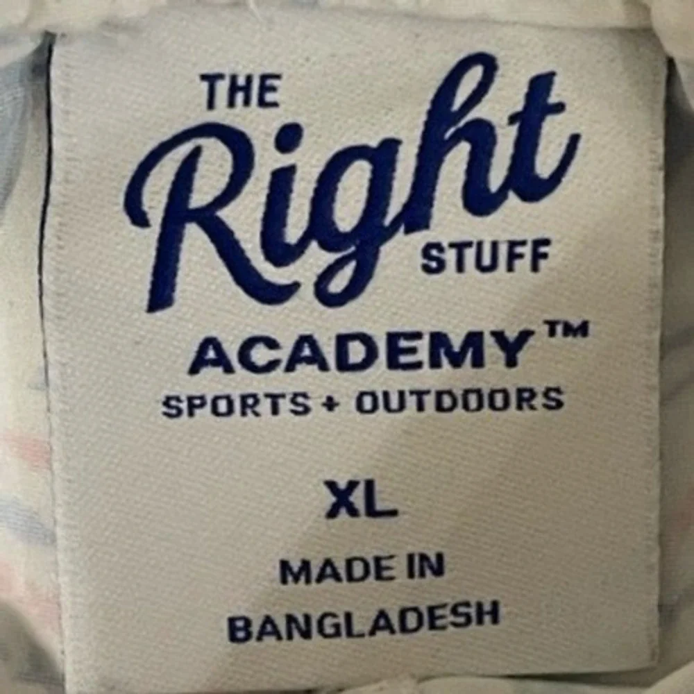 The Right Stuff Academy white xl