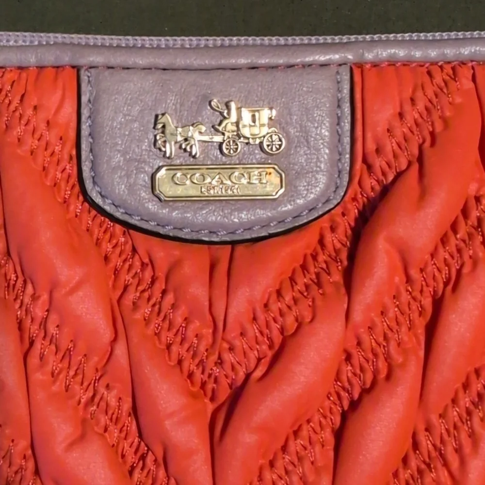 Coach unique wristlet