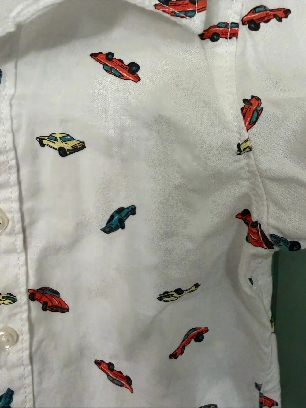 Carters quick white fabric