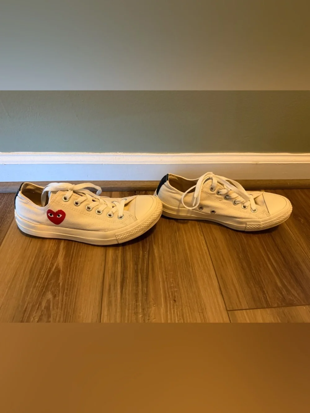 CONVERSE X PLAY COMME DES GARÇONS size 8