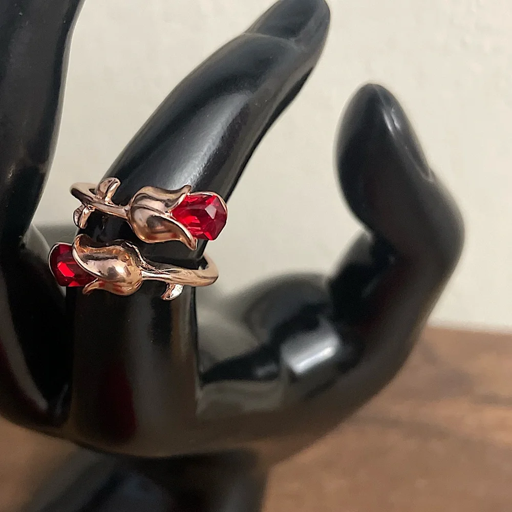 Adjustable Rose Ring