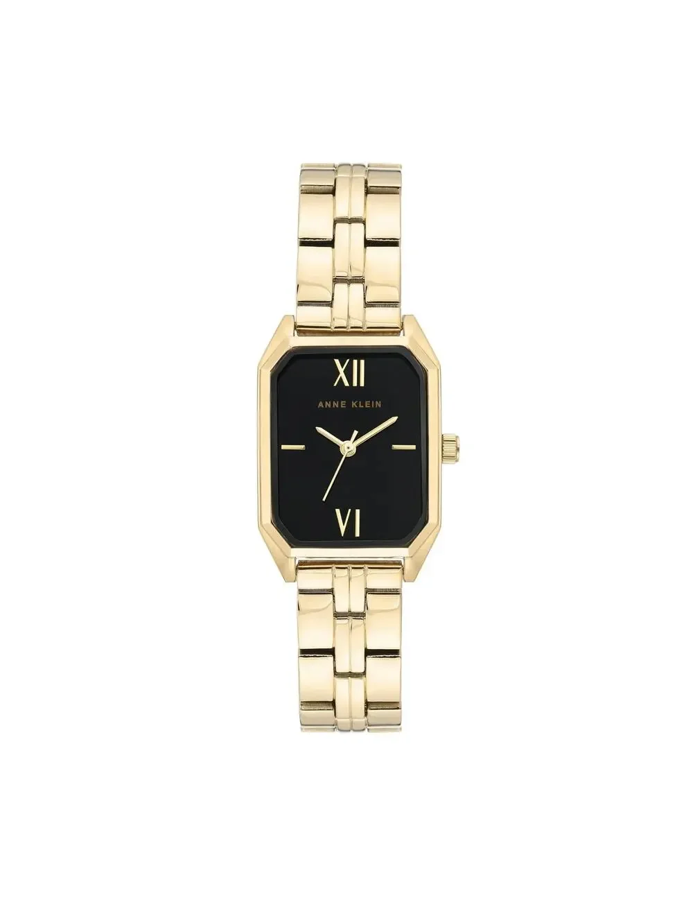 Anne Klein Women Watch Gold-Tone Black Dial - NWT