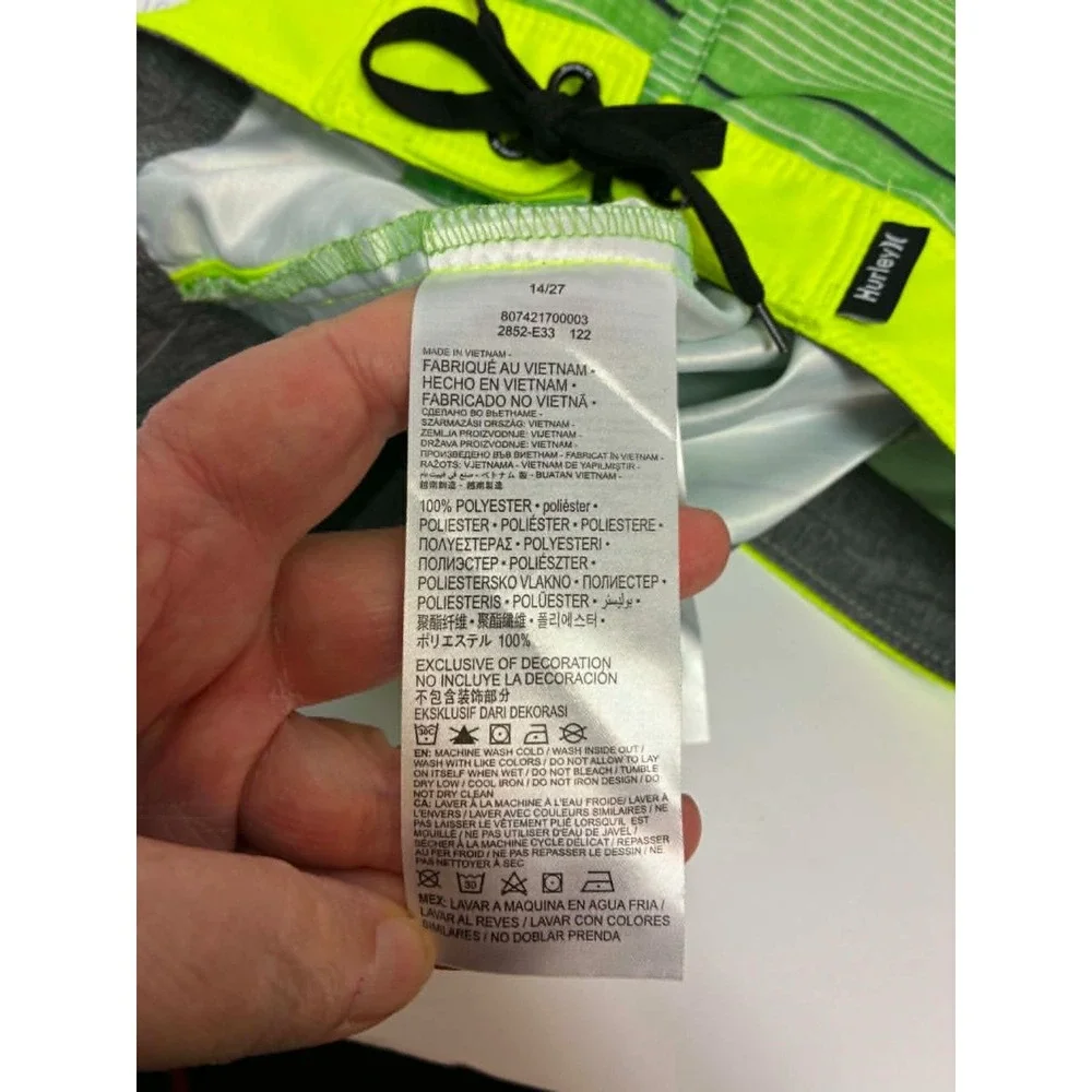 Hurley flash lime
