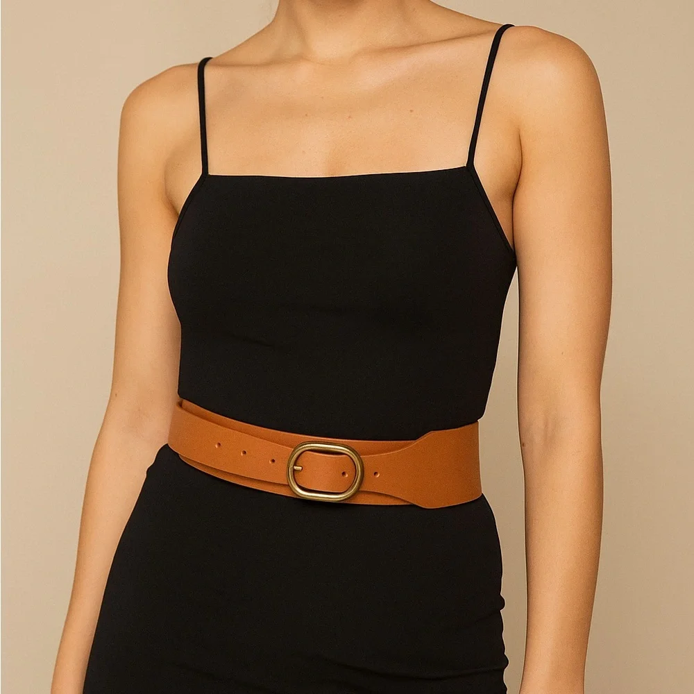 LOFT caramel brown