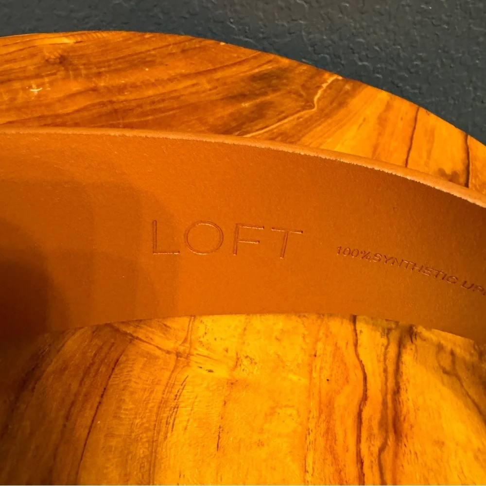 LOFT caramel brown