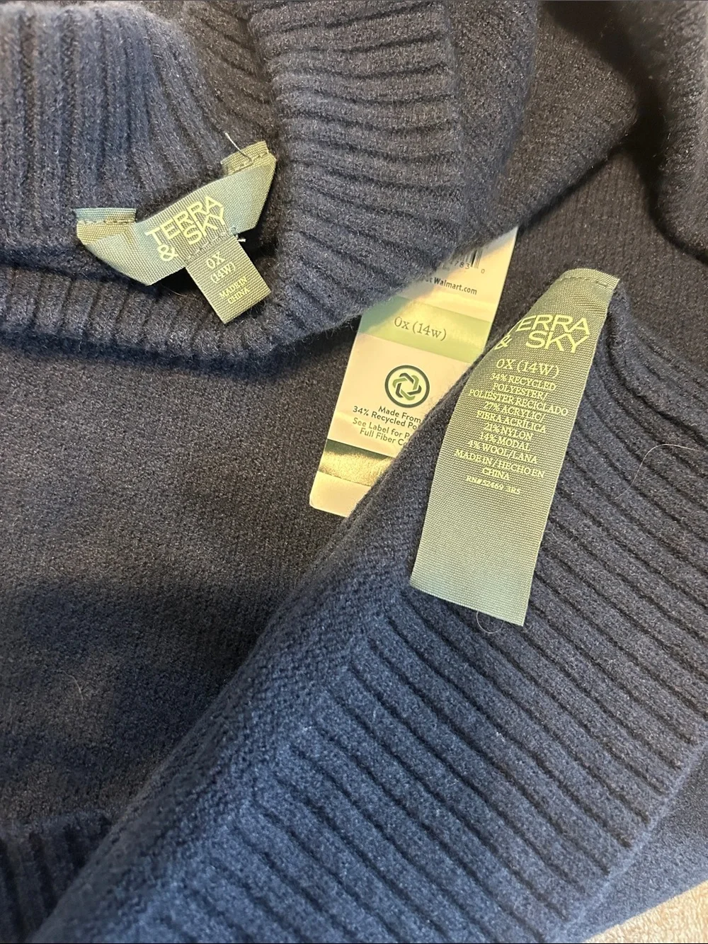 Terra & Sky navy size