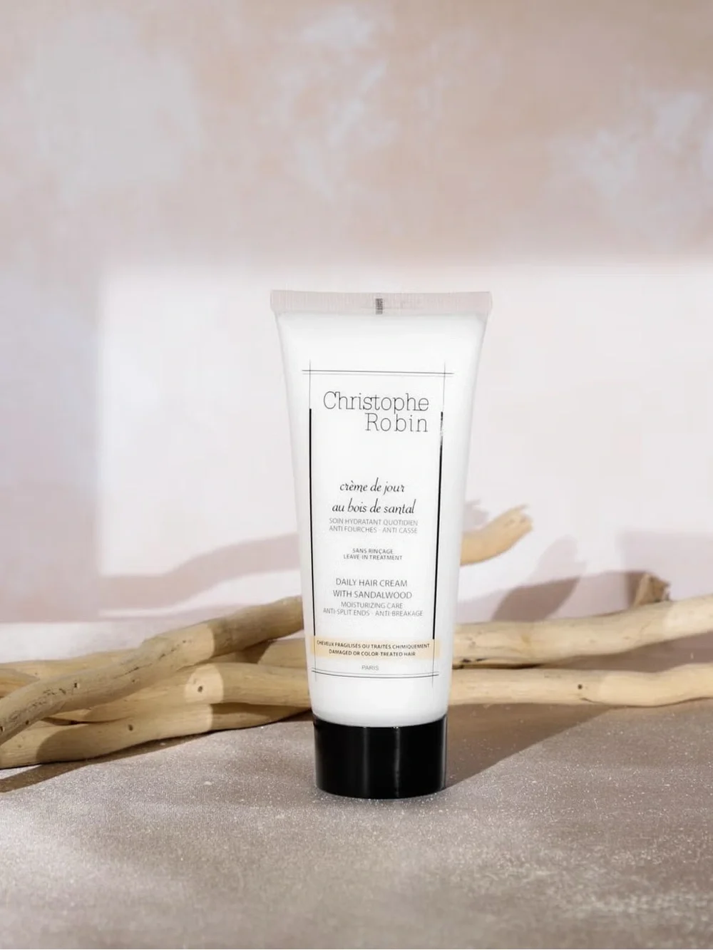 Christophe Robin Daily Hair Cream with Sandalwood — White