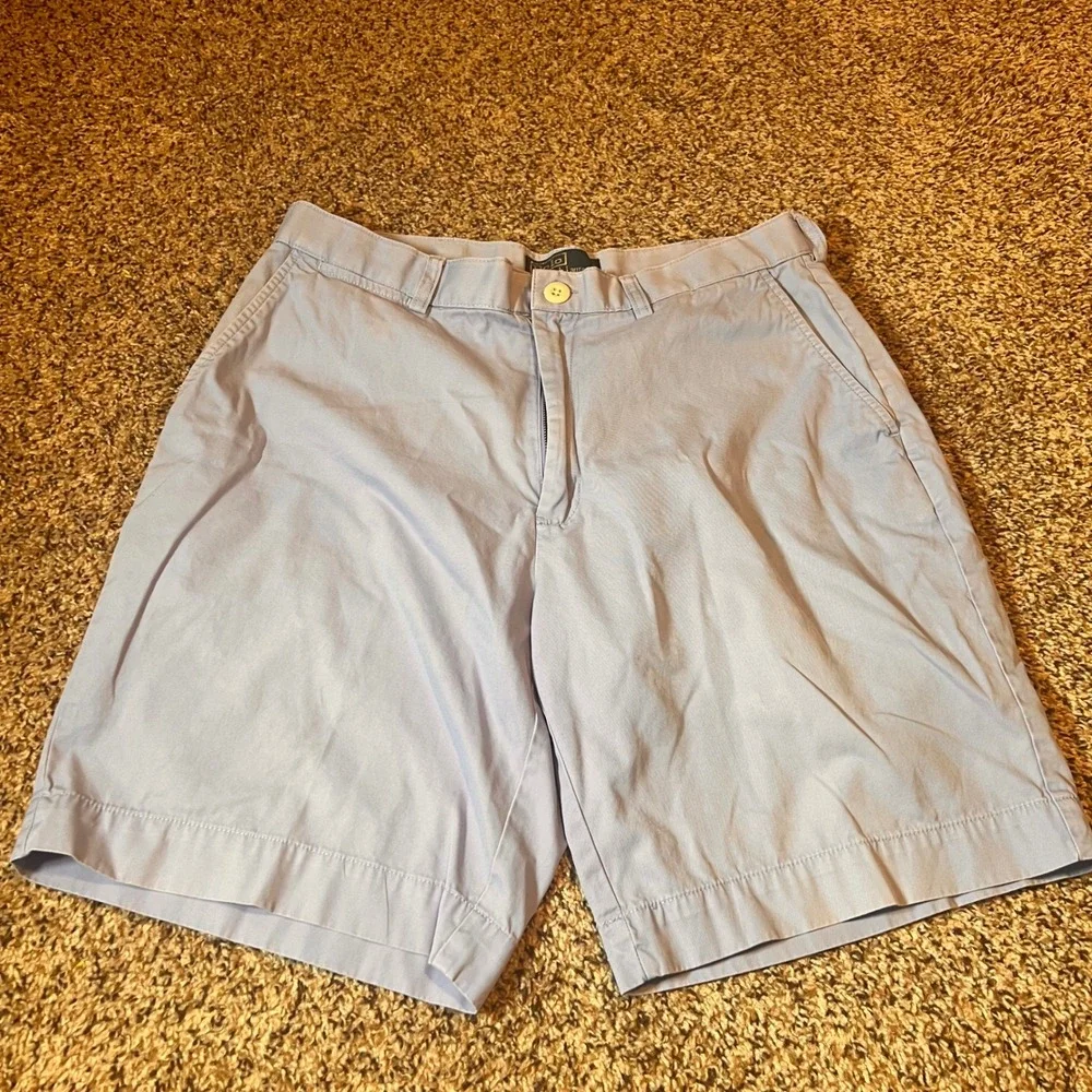 Polo Ralph Lauren Cotton Chino Shorts‎ Casual Blue Mens Size 34