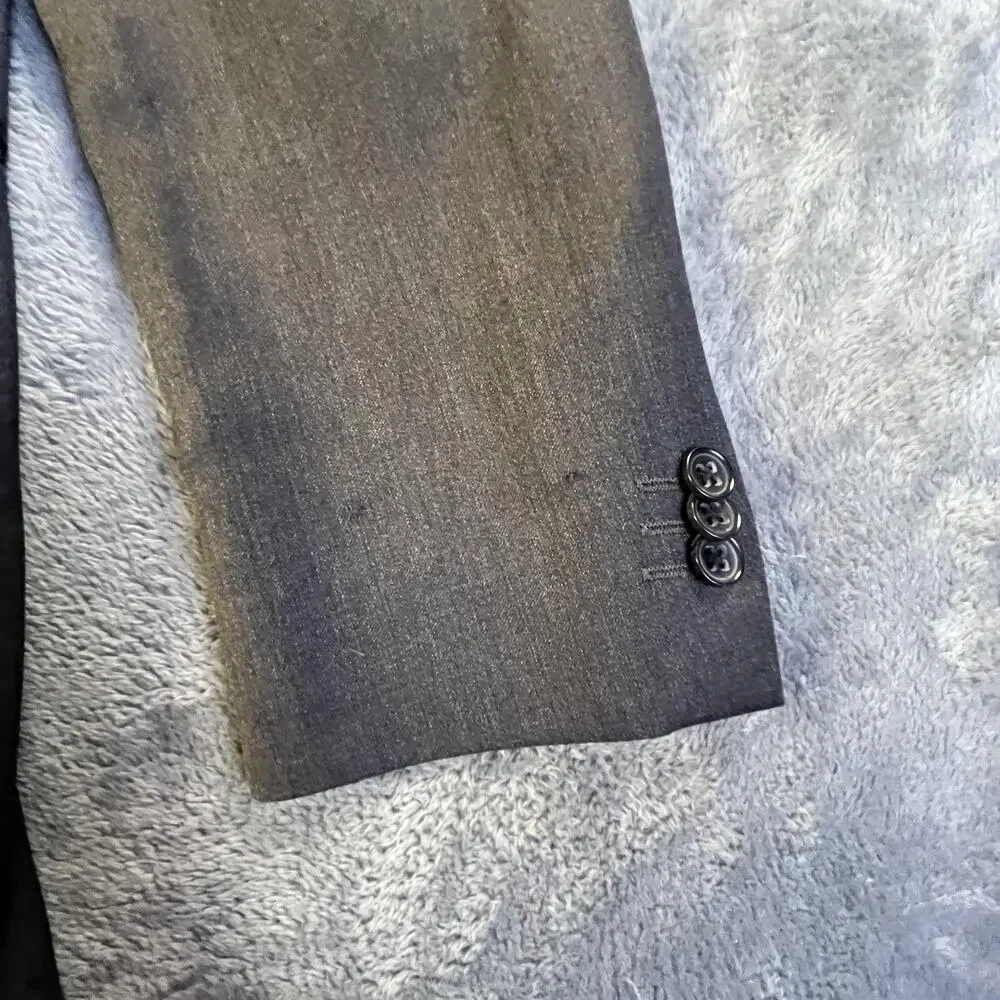 Banana Republic Blazer Mens 38R Gray