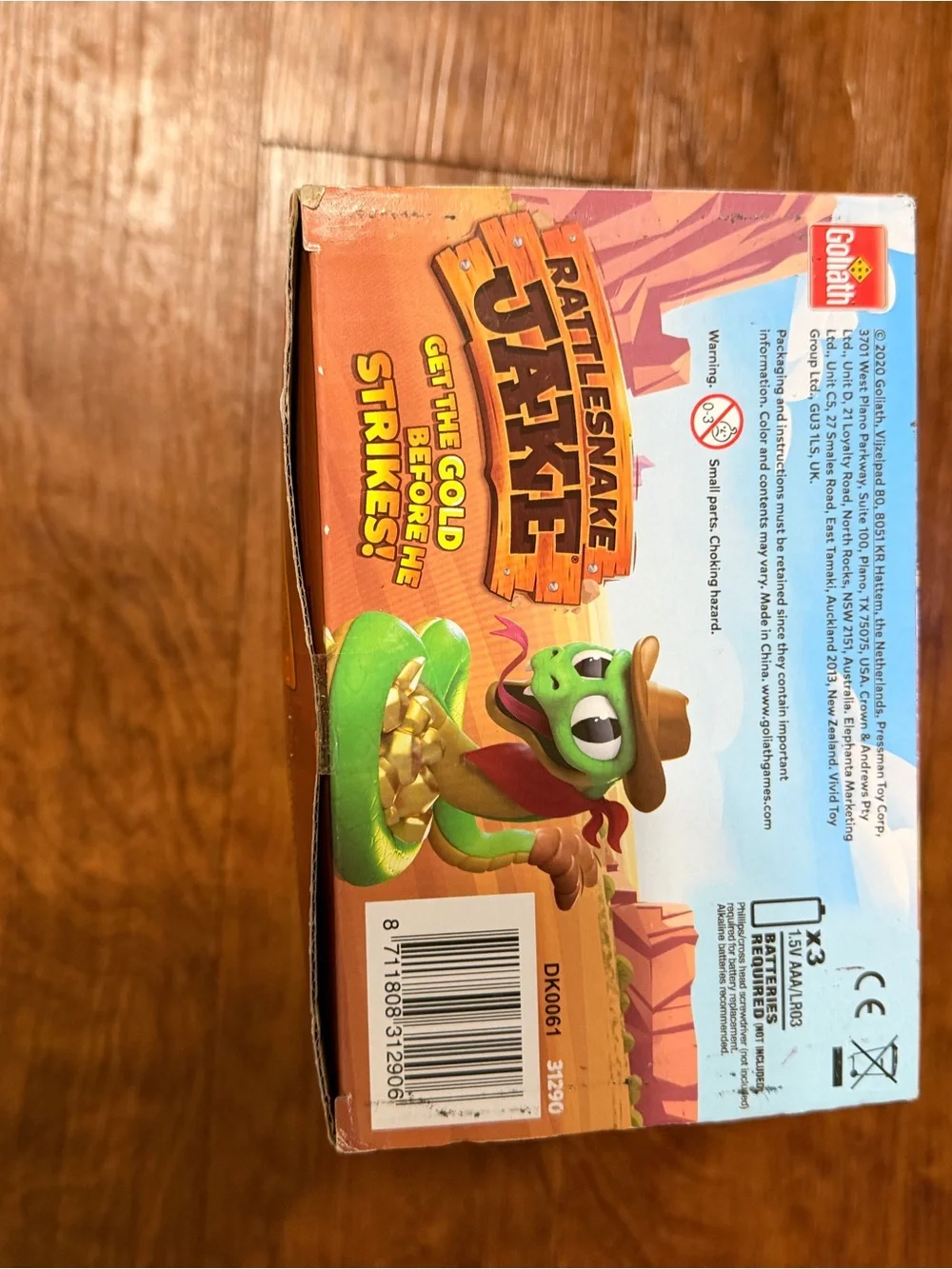 Goliath Rattlesnake Jake Game - Orange/Green