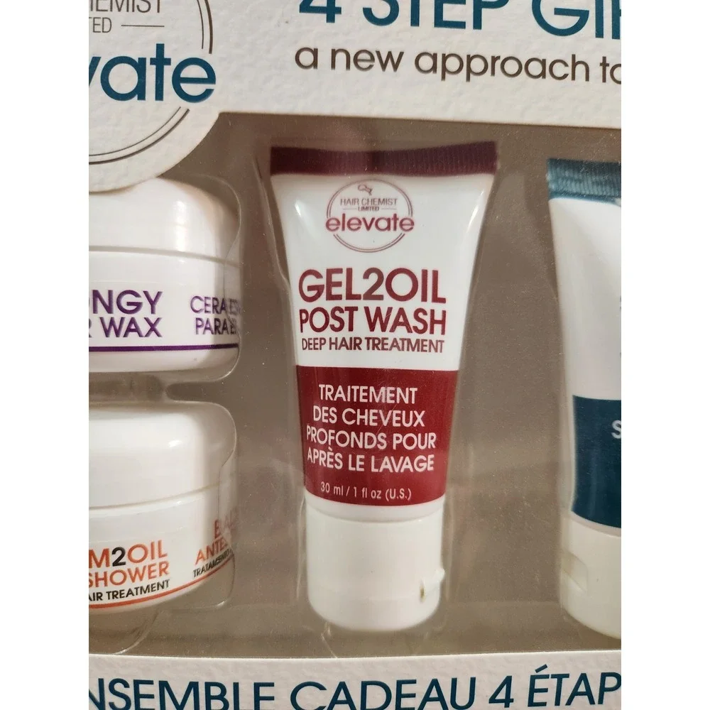 Hair Chemist Limited Elevate 4 Step Gift Set NEW‎