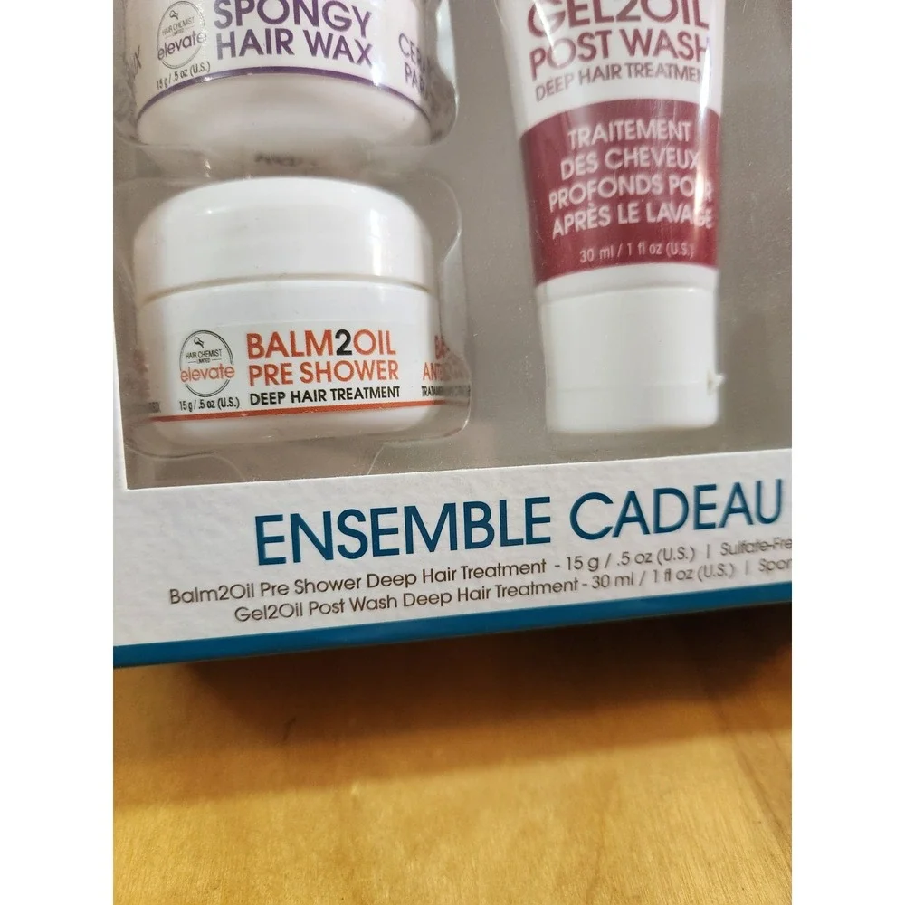 Hair Chemist Limited Elevate 4 Step Gift Set NEW‎