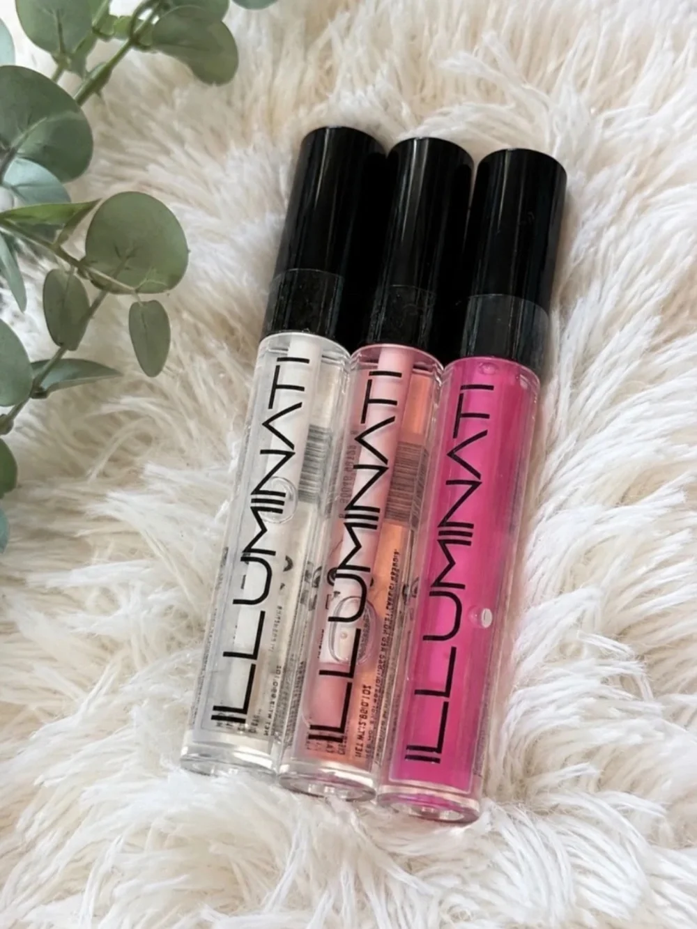 ILLUMINATI Lip Oil Bundle | Hydrating & High Shine | 3-Piece Set Lip Oils NEW