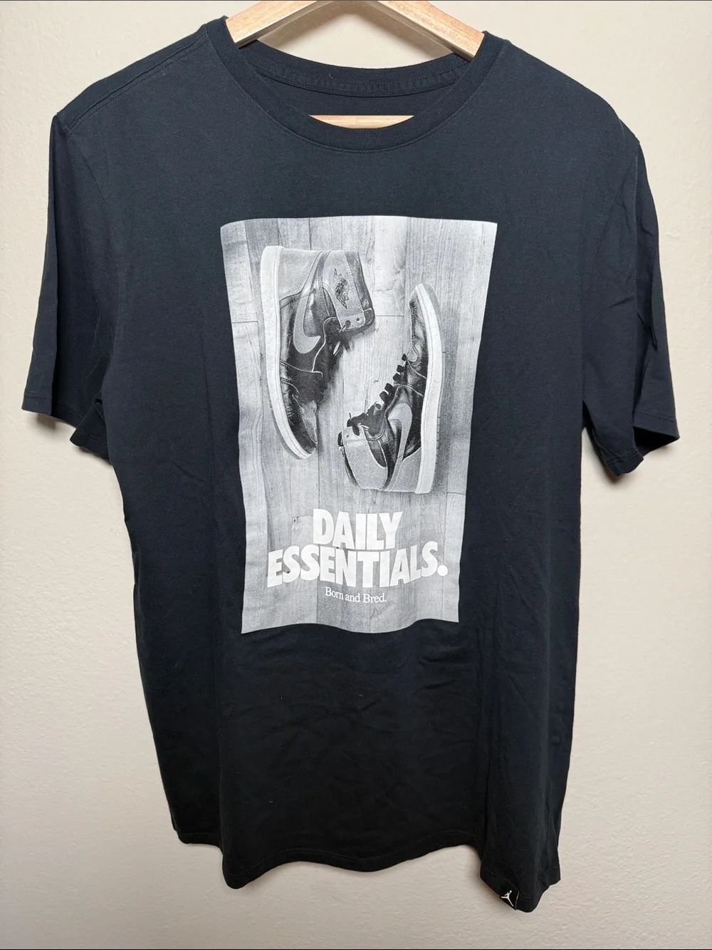 Jordan Daily Essentials Men's Black Graphic Tee