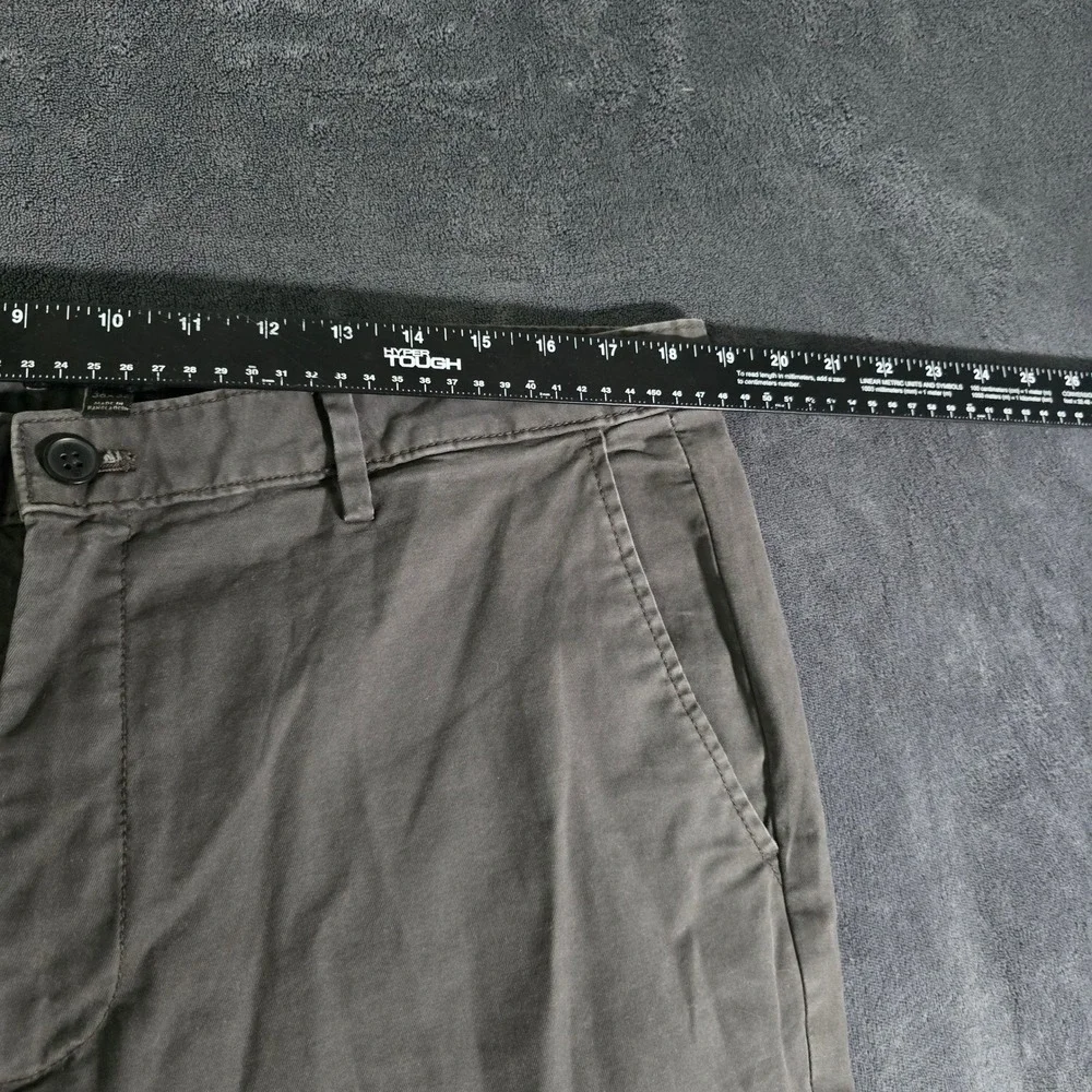 Banana Republic Slim‎ Fit Gray Chino Pants Mens Size 36x32 Casual