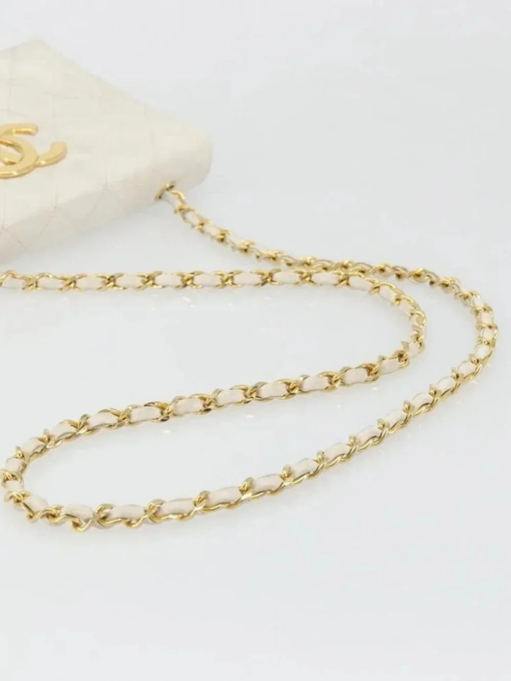 CHANEL brand	chanel color	white