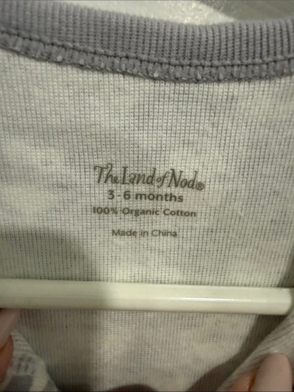 Land Of Nod soft gray