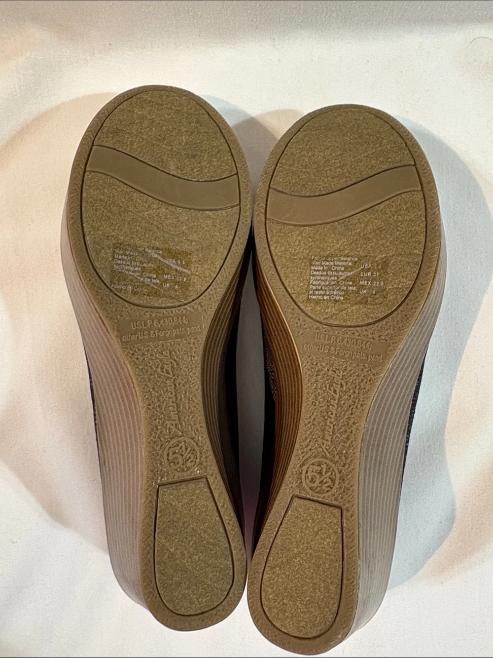 American Eagle Outfitters rounded added wedges