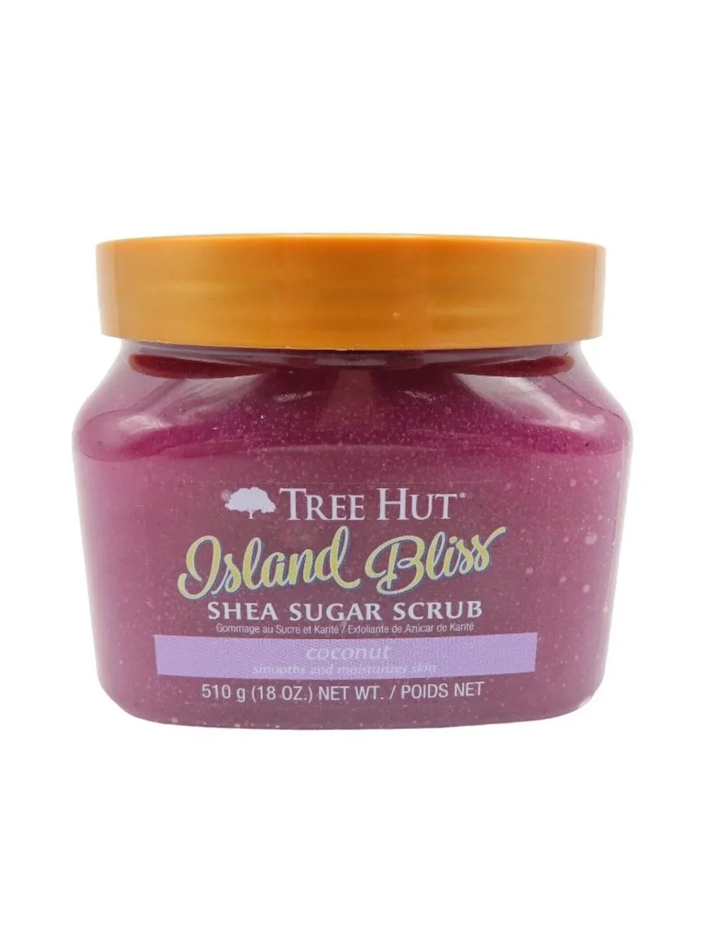 Tree Hut Island Bliss Body Scrub Shea Sugar Coconut 18oz UPC 075371003394 NEW