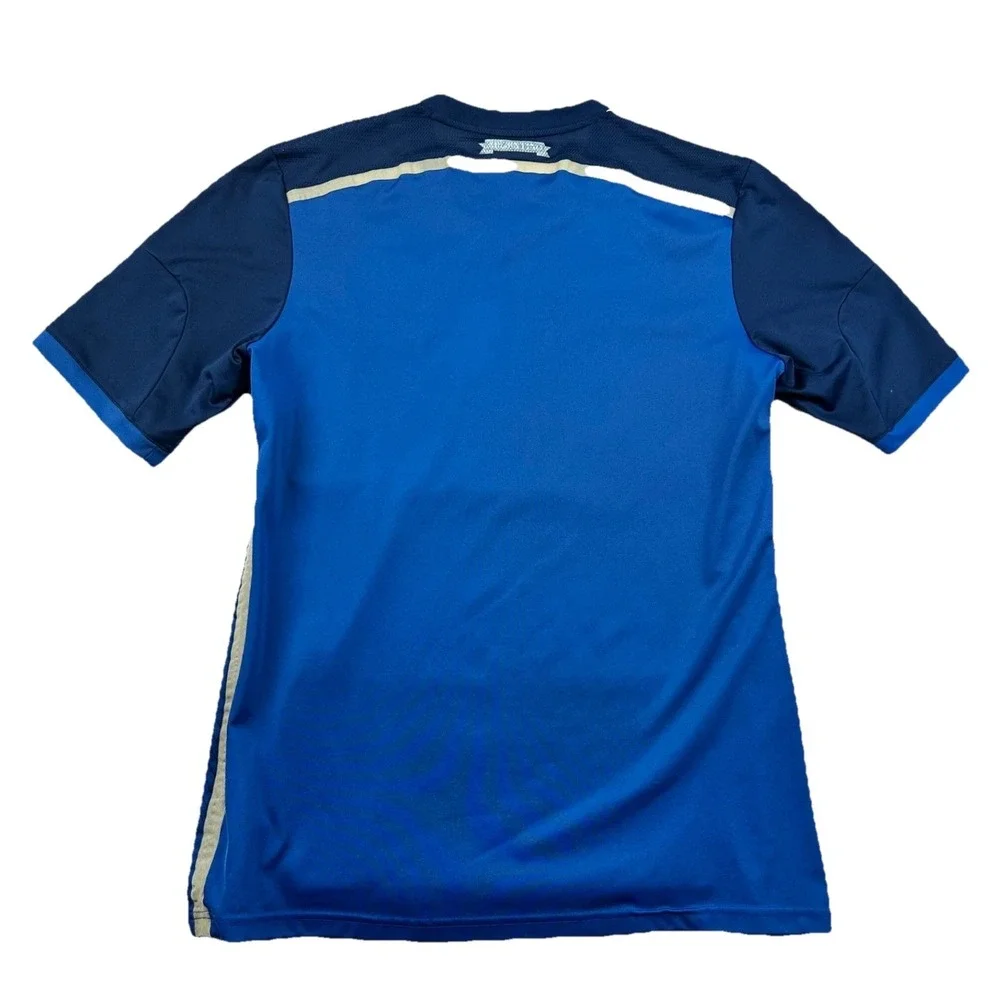 Adidas Argentina Soccer Jersey Mens M 2014 World Cup Away Football Kit AFA