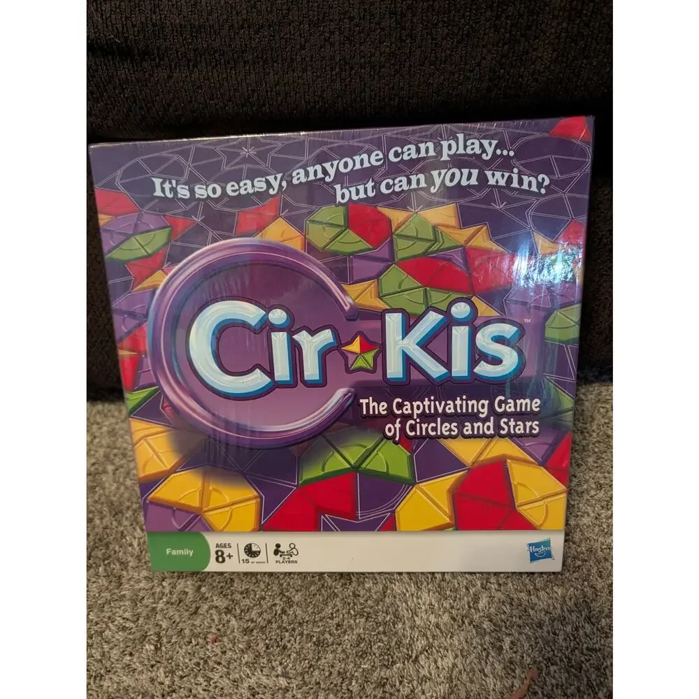 Hasbro CirKis Board Game Circles Stars Strategy NEW