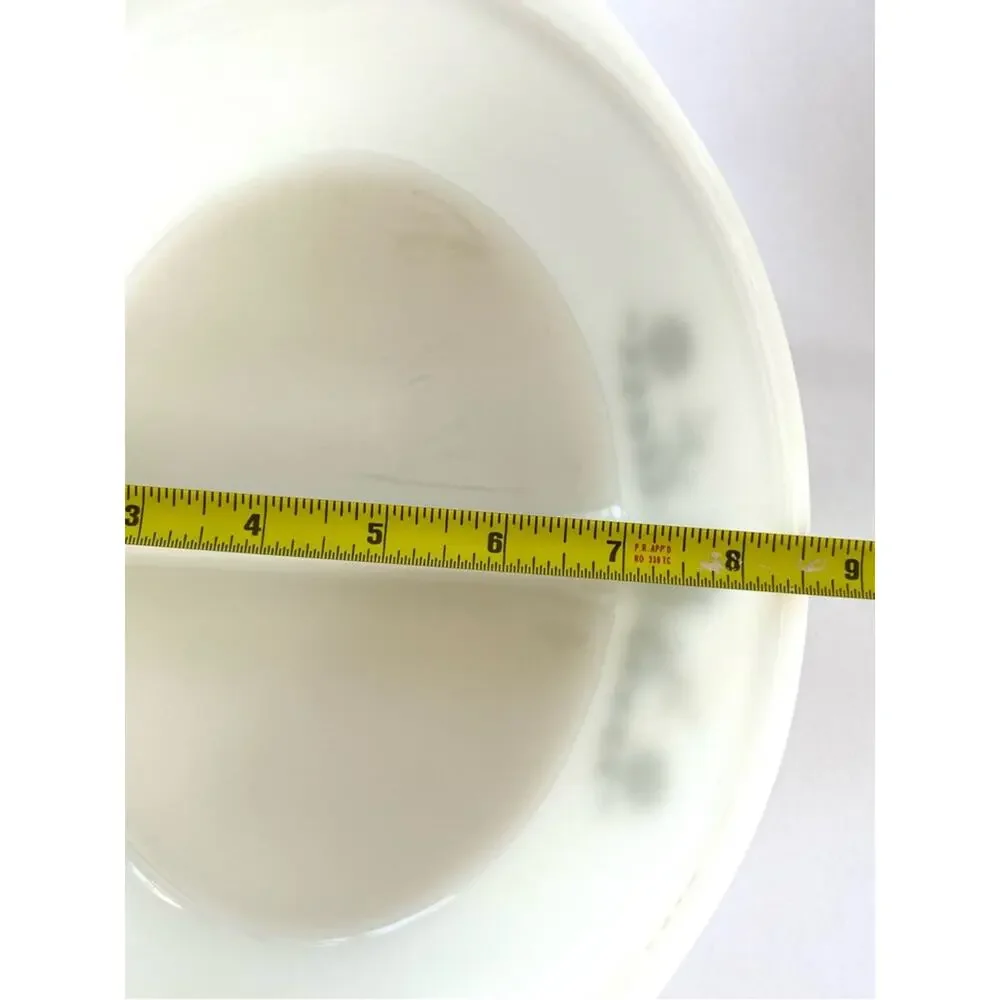 Glasbake white milk