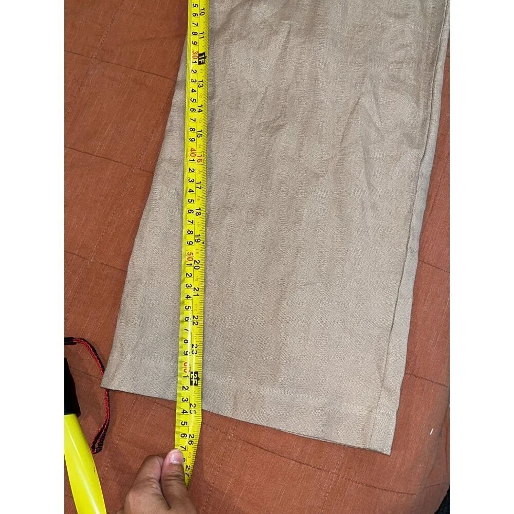 Reformation Torta Linen Jumpsuit in Sand Beige 33599 Size 0 Womens