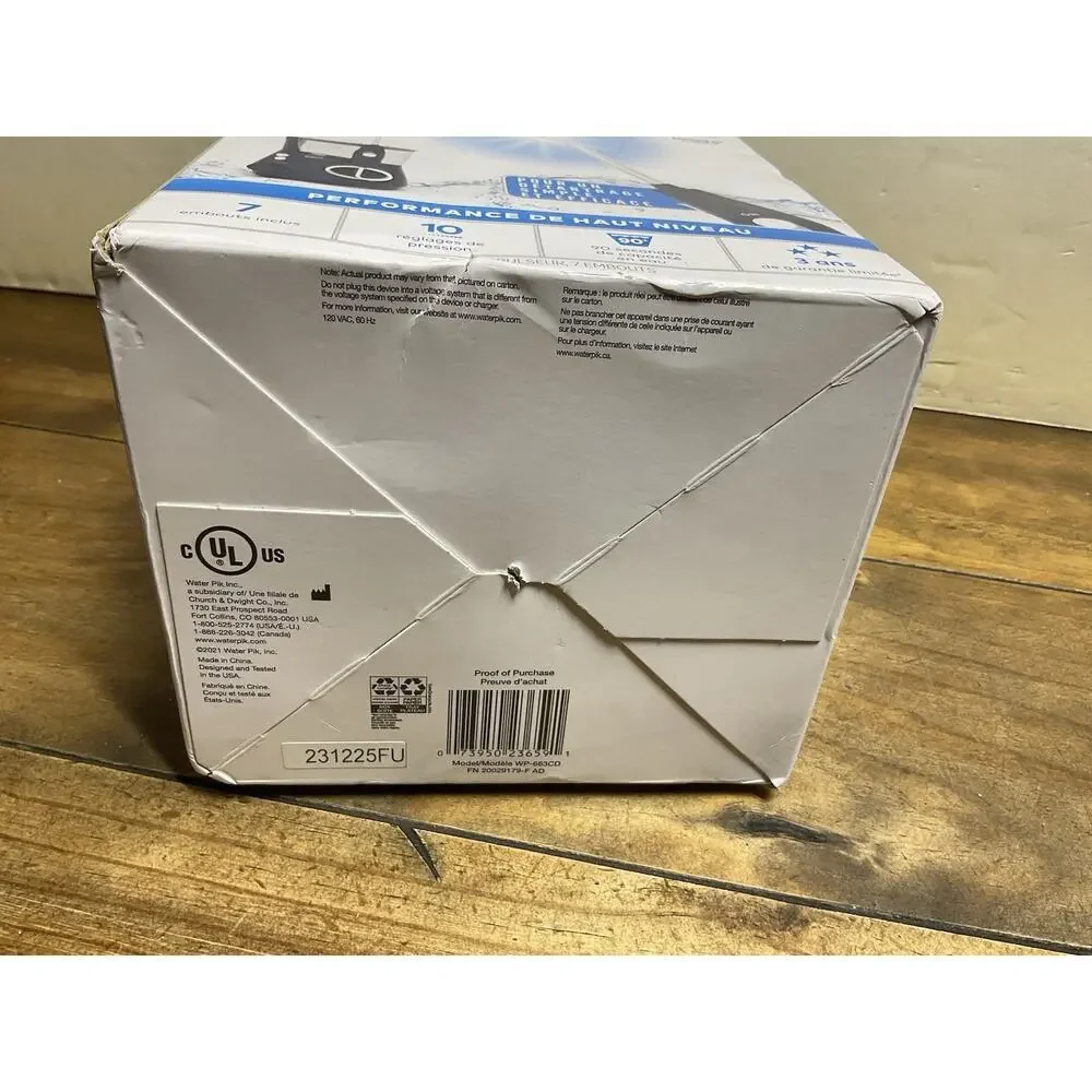 Waterpik aquarius electric