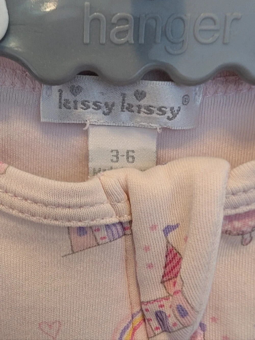 Kissy Kissy Girl's Fairytale Fun Footie Pajamas Zipper 3-6 Months