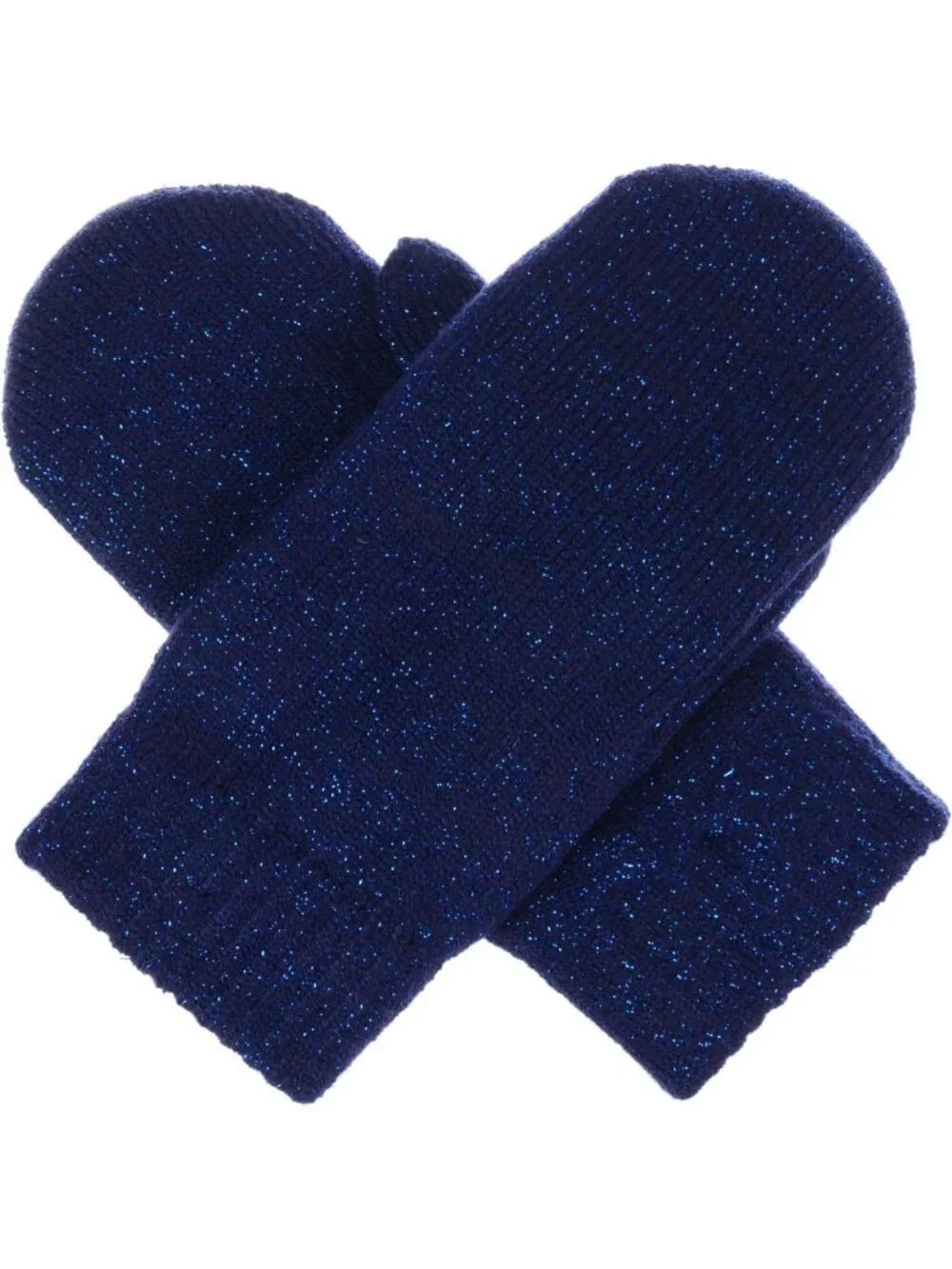 Toasty Warm Unisex Glitter Fleece Lined Knit Mittens | Winter Gloves for All