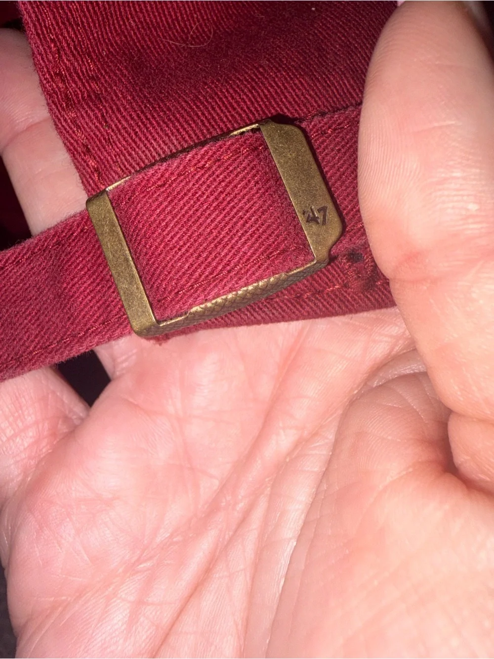 ‘47 Brand side stitch incredibly