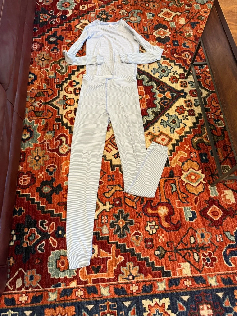 Hanna Andersson Light Blue Pajama set