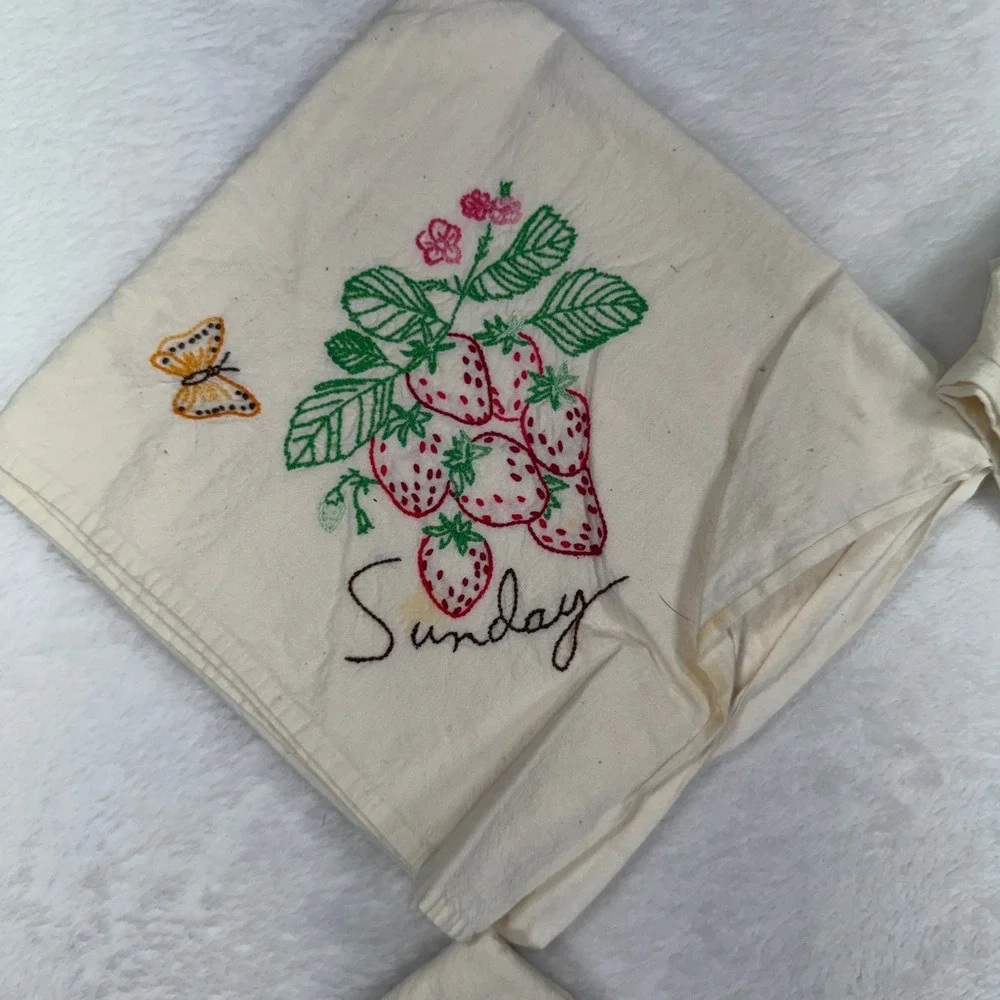 Vintage material cotton