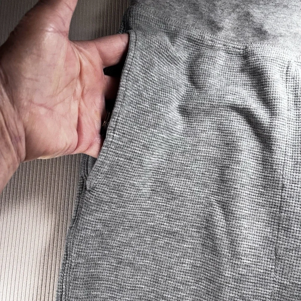 Polo Ralph Lauren Waffle Knit Men's Joggers‎ Sleep Pants Gray Large Athleisure