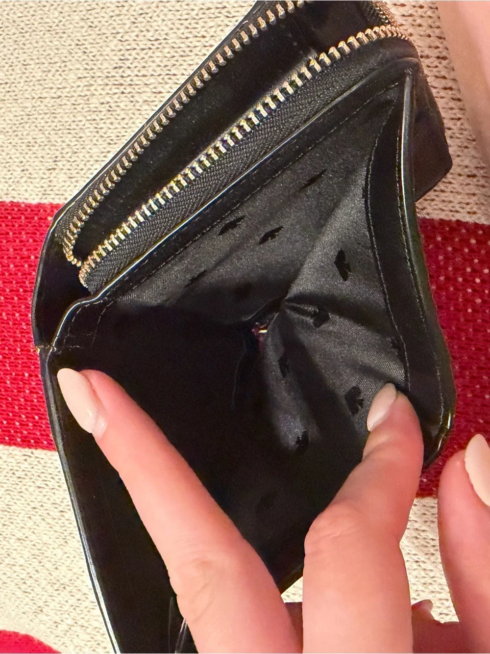 kate spade compact zip