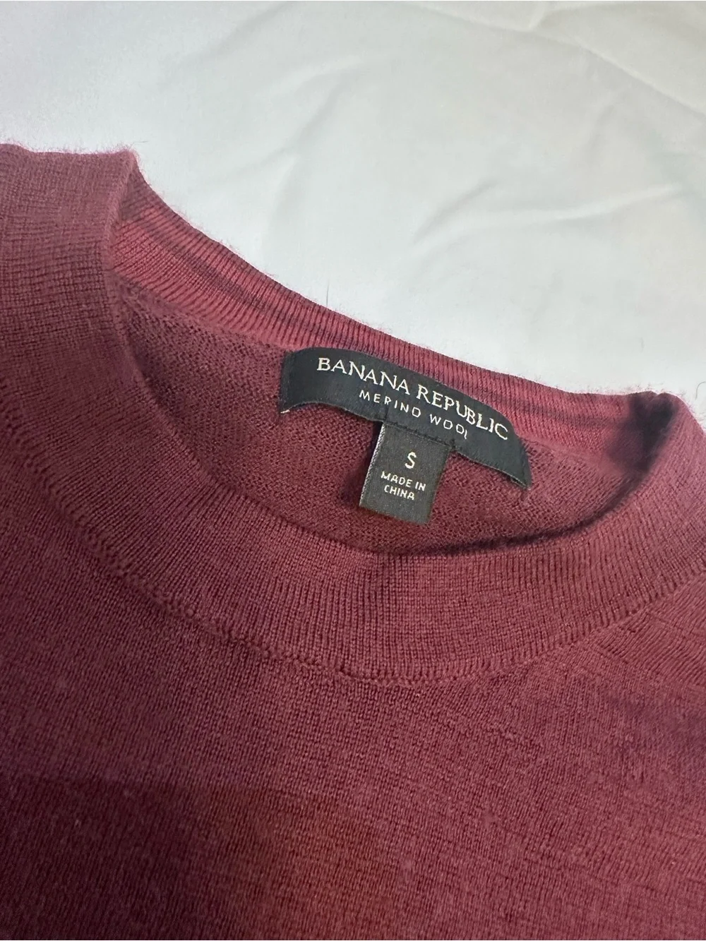Banana Republic smooth merino