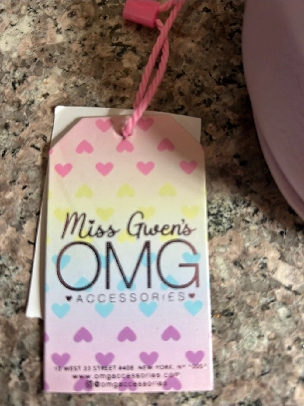 Miss Gwen’s OMG cute lilac