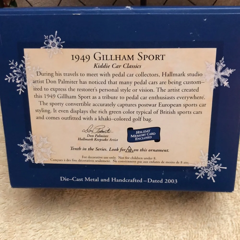 Hallmark nib box25b