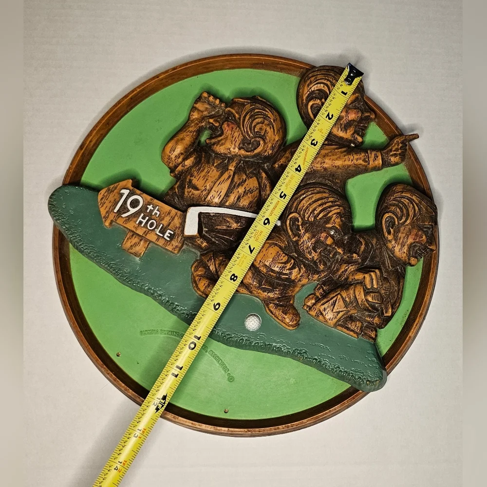 [Olympia Brewing Company] Advertisement  Washington Beer Signage Golf…