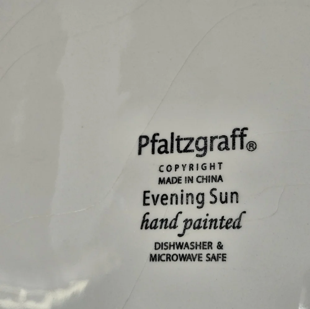 Pfaltzgraff imperfect evening
