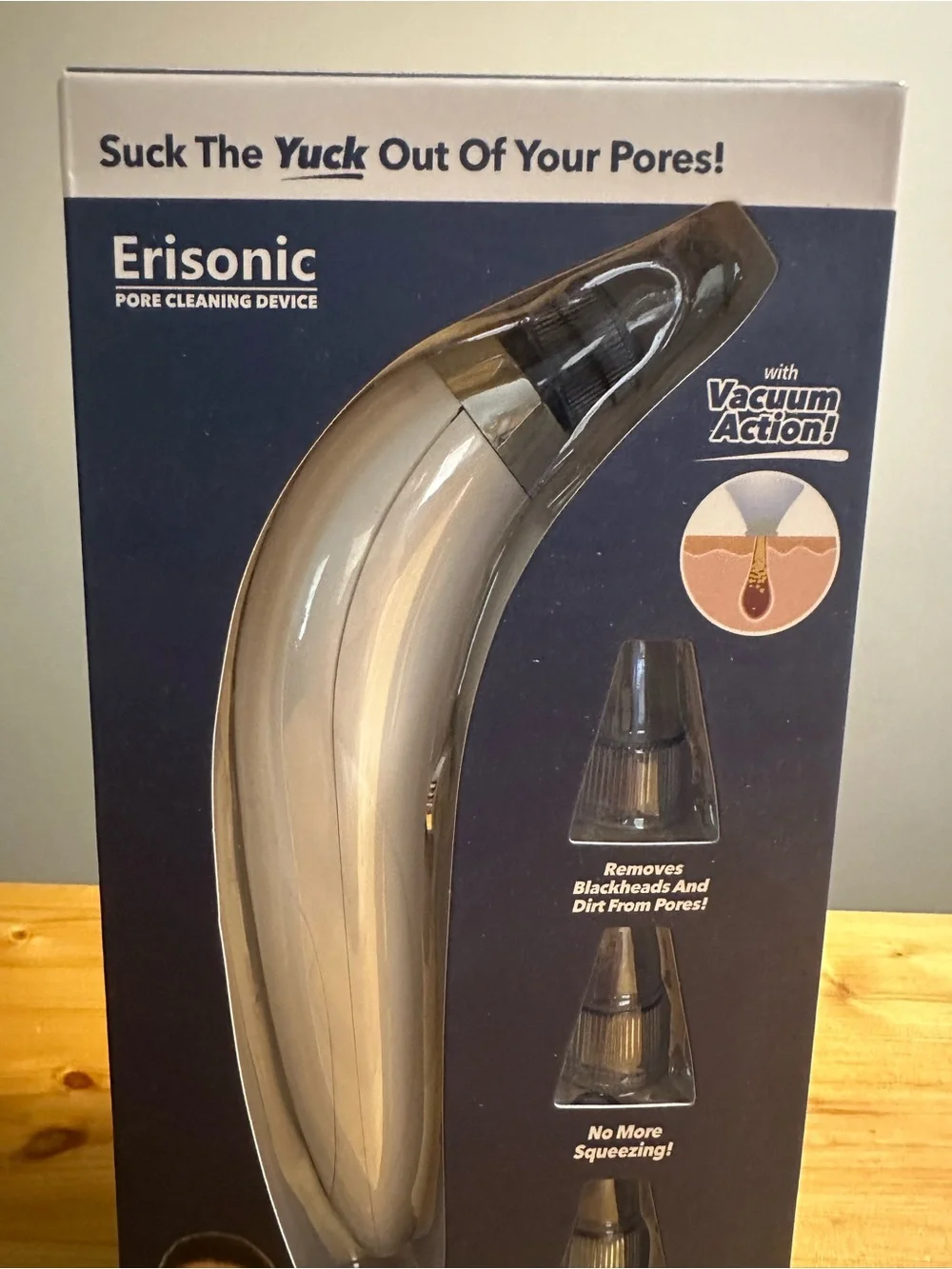 Erisonic pore cleaning