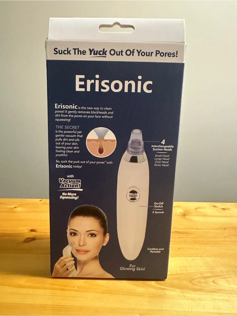 Erisonic pore cleaning