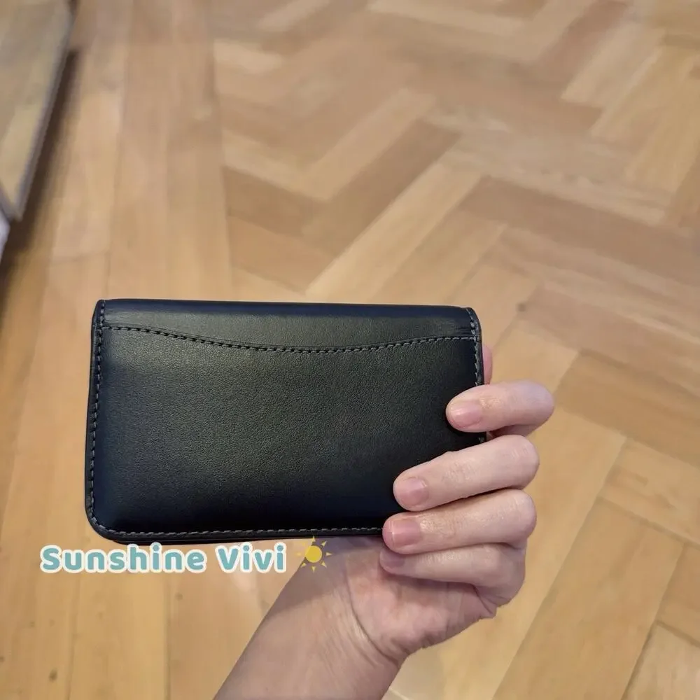 Coach credit brand leather